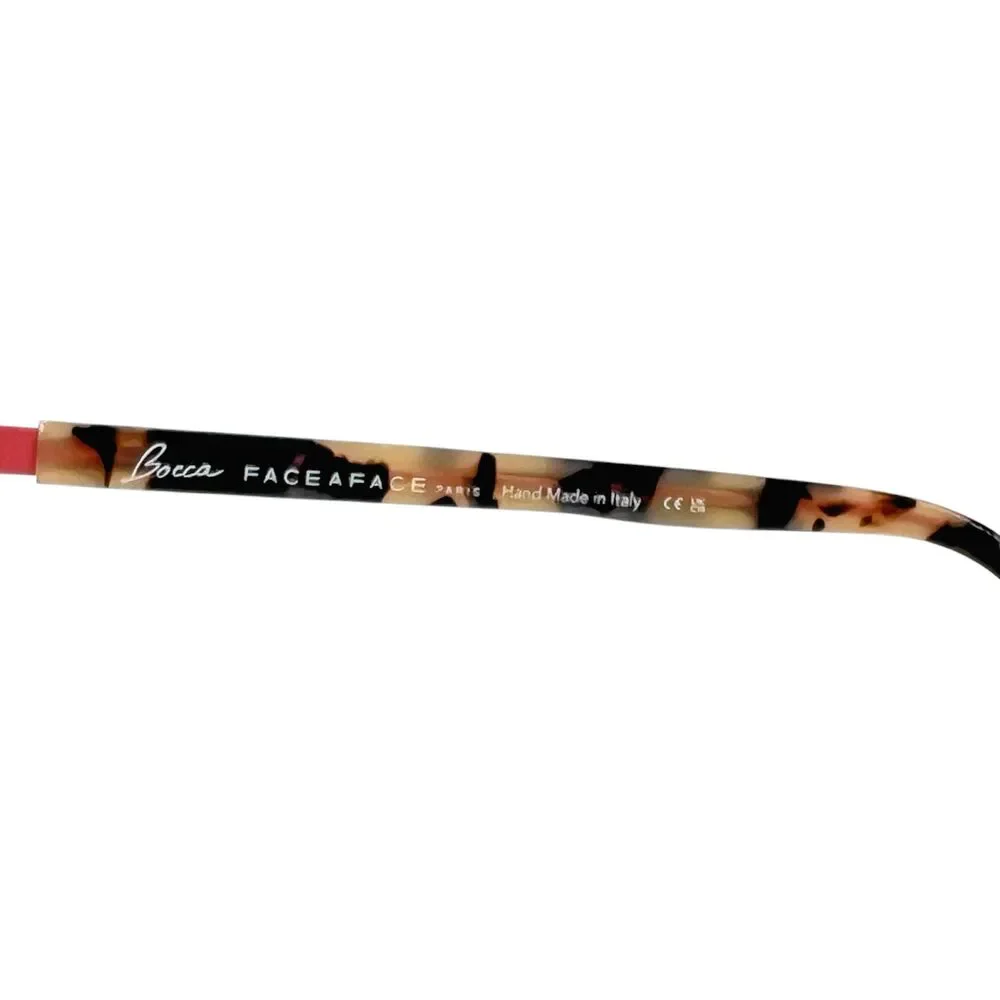 Face A Face Bocca Cocto 2 Womens Eyeglass Frame 0017 Green Pink 50-21 Italy